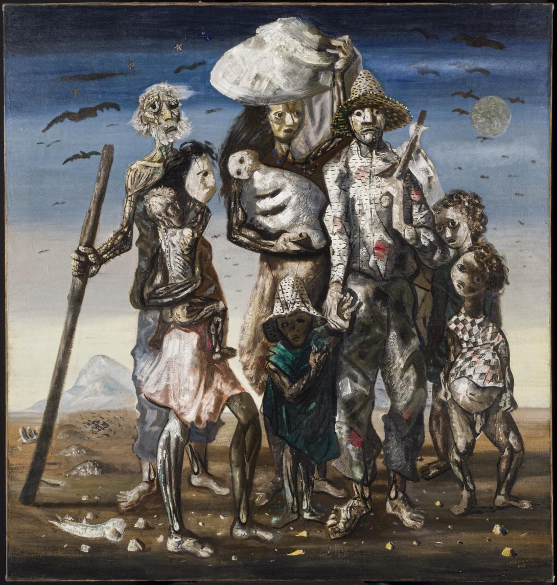 Candido Portinari Migranten, aus der Serie Migranten