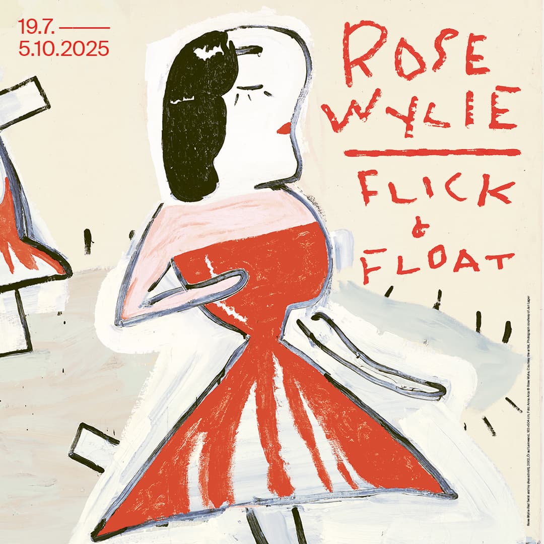 Rose Wylie. Flick and Float